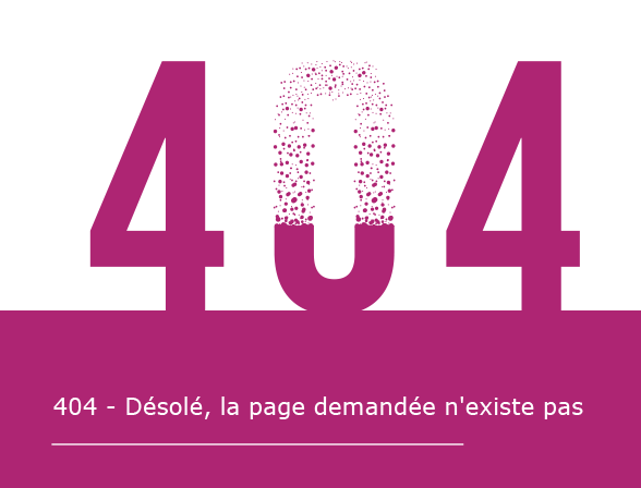404, la page n'existe pas